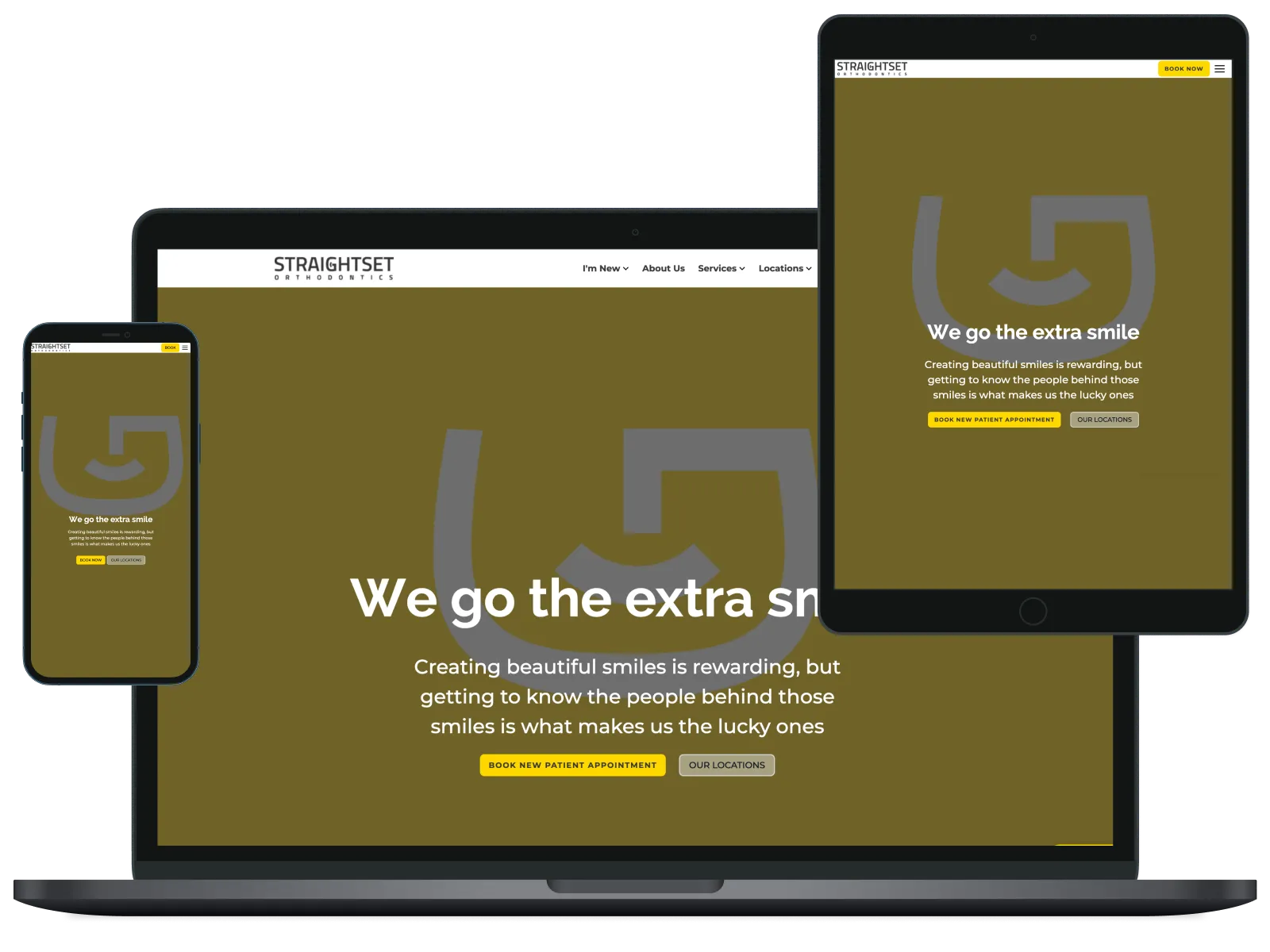 Straight Set Orthodontics hero image